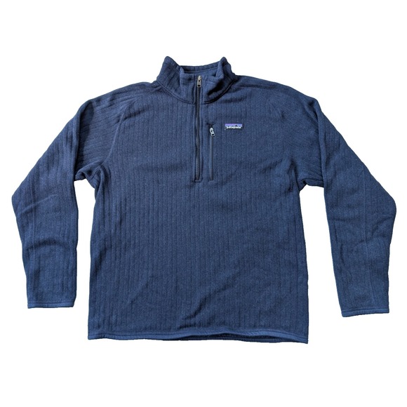 Patagonia Other - Patagonia Better Sweater 1/4 Zip Mens Large Blue Style 25300